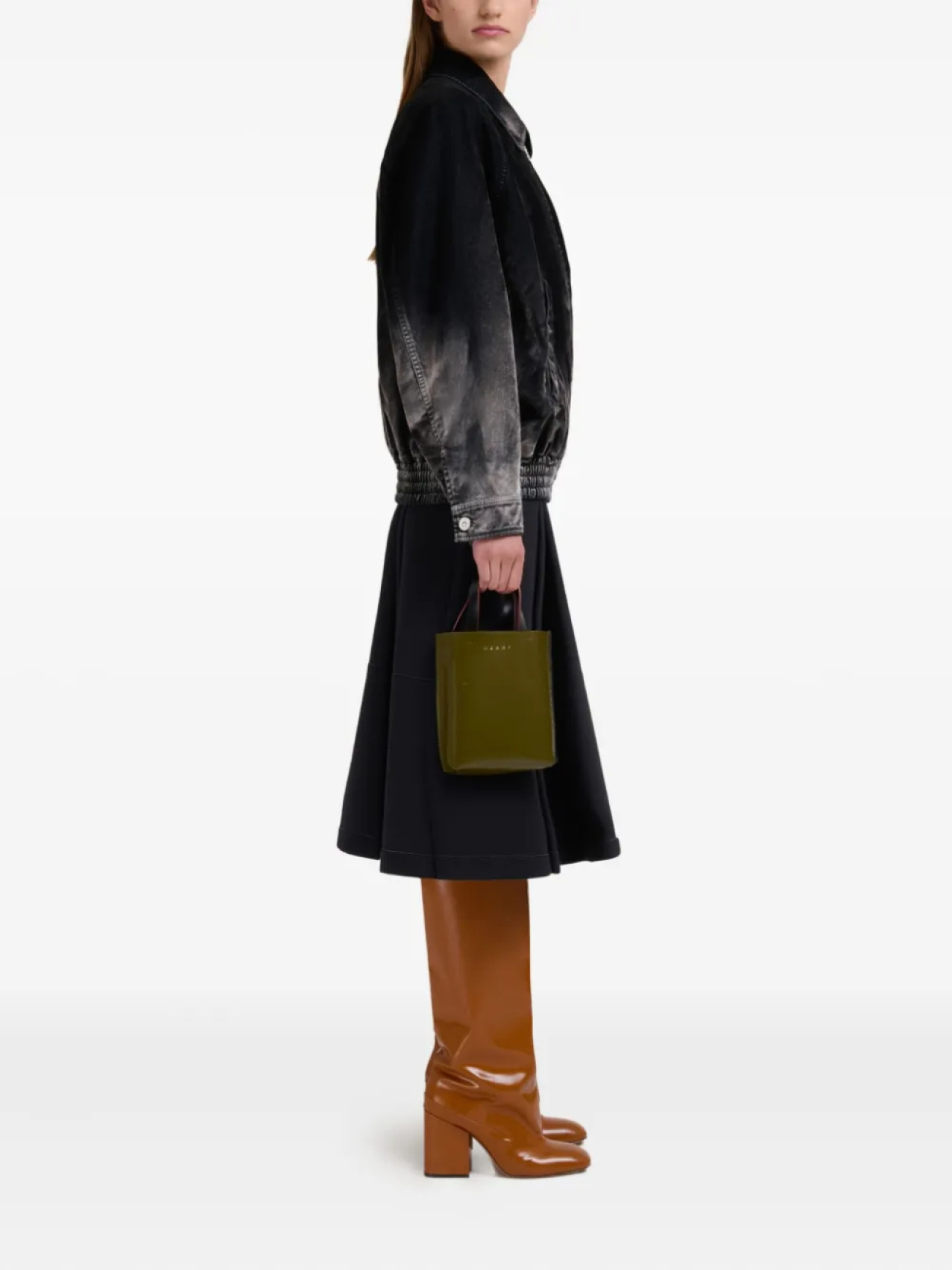 Marni сумка-тоут Museo, зеленый
Marni сумка-тоут Museo, зеленый