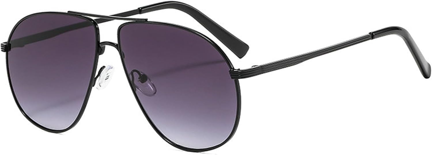 Солнцезащитные очки Willochra Retro Gold Pilot для женщин и мужчин, модель 2025, металлические, увеличенного размера, градиентный оттенок шампанского, защита от ультрафиолета UV400, C6
Солнцезащитные очки Willochra Retro Gold Pilot для женщин и мужчин, модель 2025, металлические, увеличенного размера, градиентный оттенок шампанского, защита от ультрафиолета UV400, C6