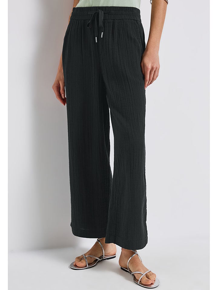 Тканевые брюки Street One, темно-синий
Тканевые брюки Street One, темно-синий