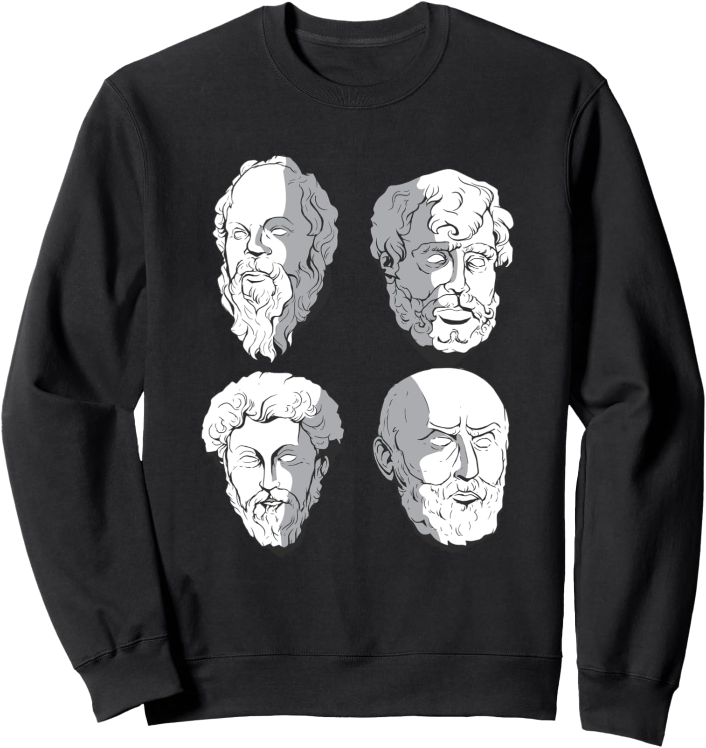 Толстовка с изображением древнегреческого философа Philosophy School Design, черный
Толстовка с изображением древнегреческого философа Philosophy School Design, черный