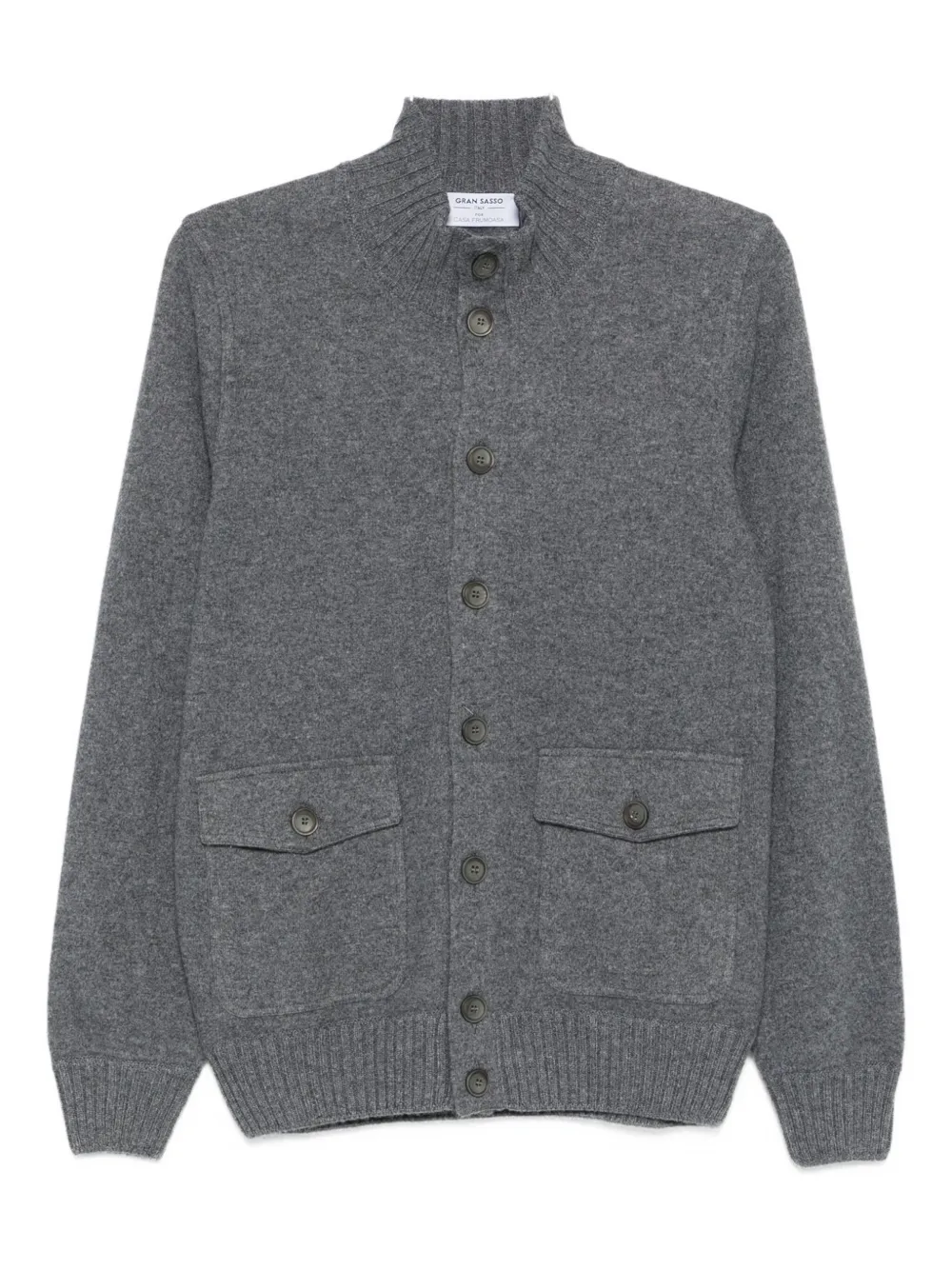 Кардиган с карманами на пуговицах Gran Sasso, серый
Кардиган с карманами на пуговицах Gran Sasso, серый