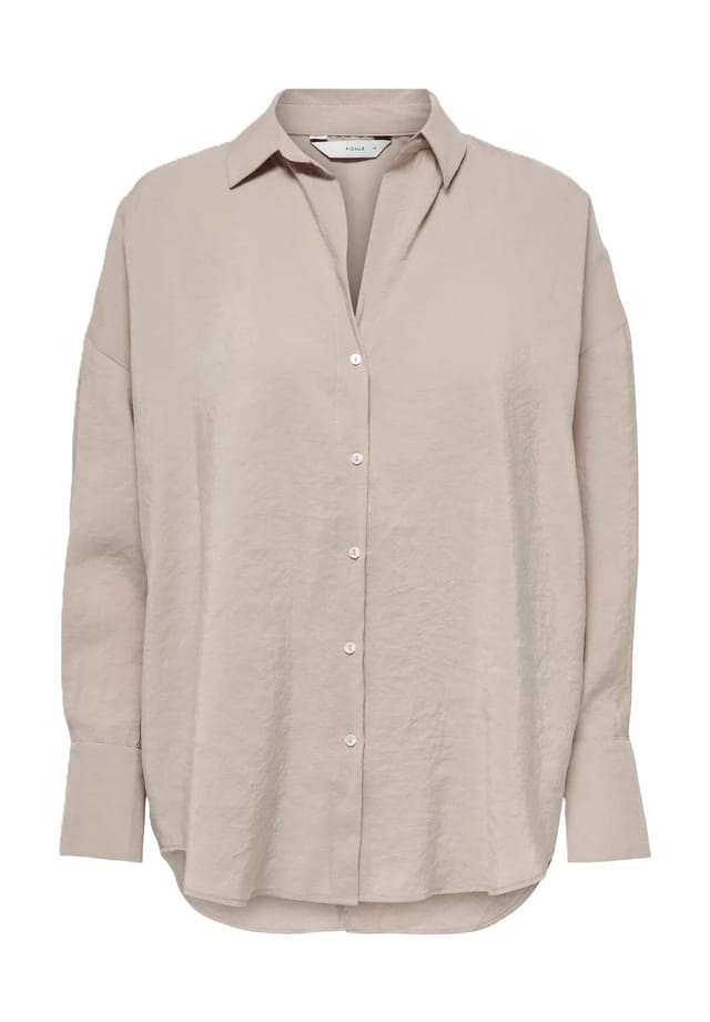 Блузка-Рубашка с отложным воротником Only, серебряный
Блузка-Рубашка с отложным воротником Only, серебряный