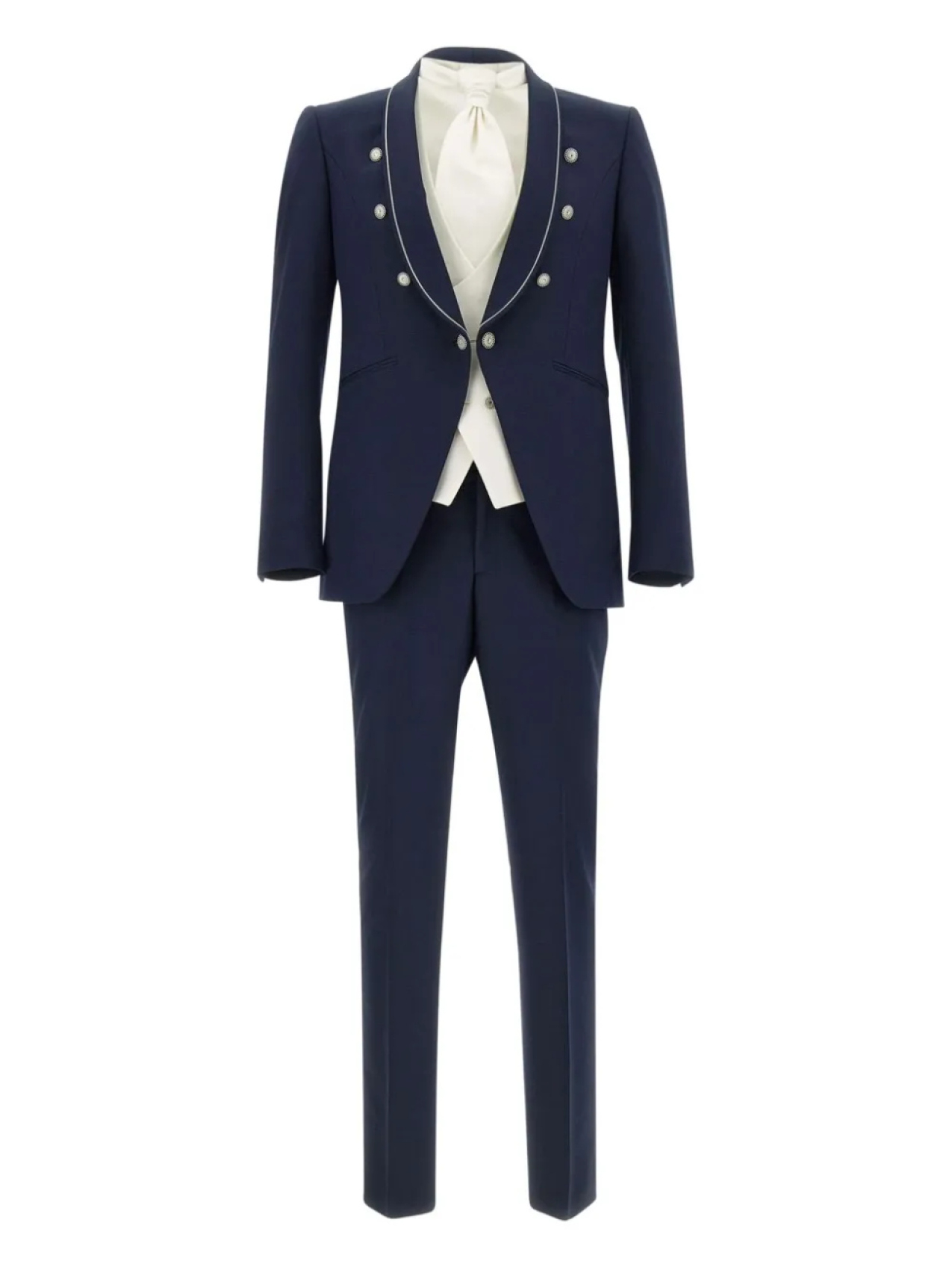 Костюм-четверка для церемонии от Carlo Pignatelli, синий
Костюм-четверка для церемонии от Carlo Pignatelli, синий