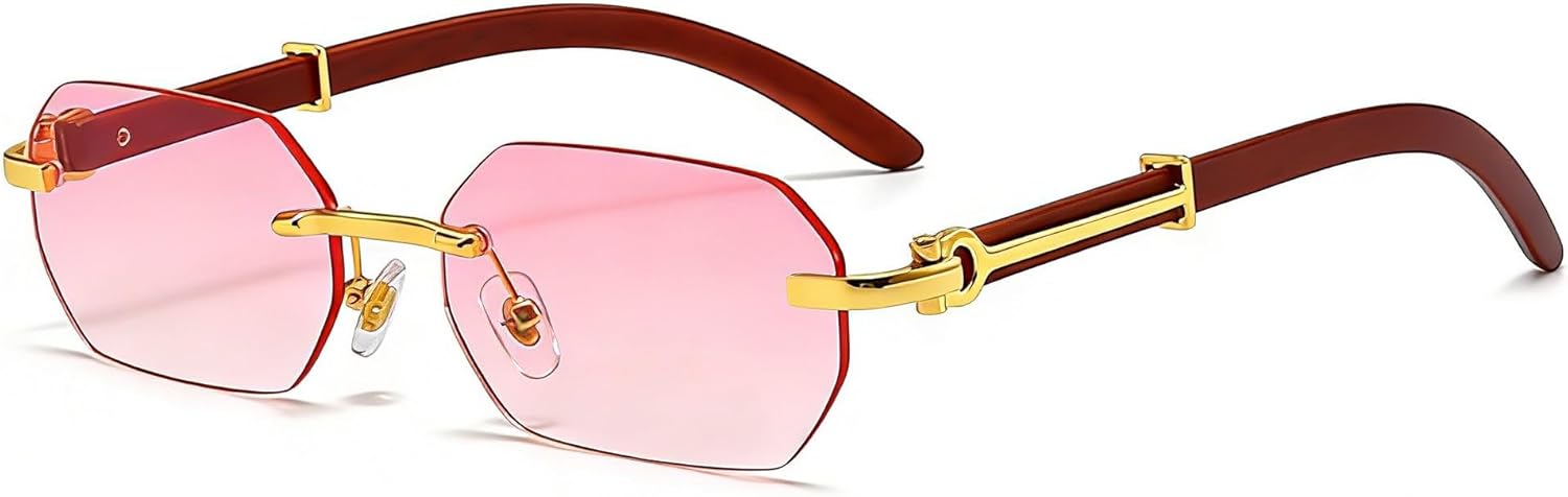 Солнцезащитные очки без оправы прямоугольной формы для мужчин и женщин, ретро, маленькая квадратная оправа, солнцезащитные очки без оправы в стиле 70-х FLJMRAVER, A6* Gold / Gradient Pink
Солнцезащитные очки без оправы прямоугольной формы для мужчин и женщин, ретро, маленькая квадратная оправа, солнцезащитные очки без оправы в стиле 70-х FLJMRAVER, A6* Gold / Gradient Pink