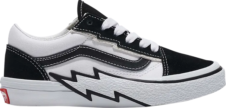 Кроссовки Old Skool Kids 'Bolt - Black', черный 
Кроссовки Old Skool Kids 'Bolt - Black', черный