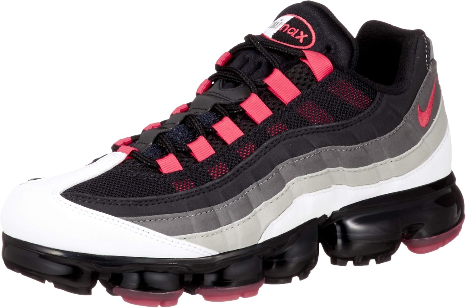 Nike Air VaporMax 95 - Black / Blue, White/Dark Pewter/Granite/Hot Red
Nike Air VaporMax 95 - Black / Blue, White/Dark Pewter/Granite/Hot Red