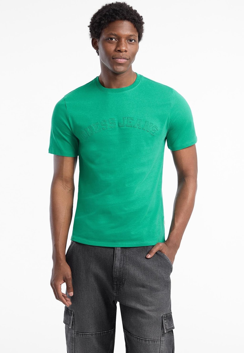 Футболка с принтом Guess Jeans, зеленый
Футболка с принтом Guess Jeans, зеленый
