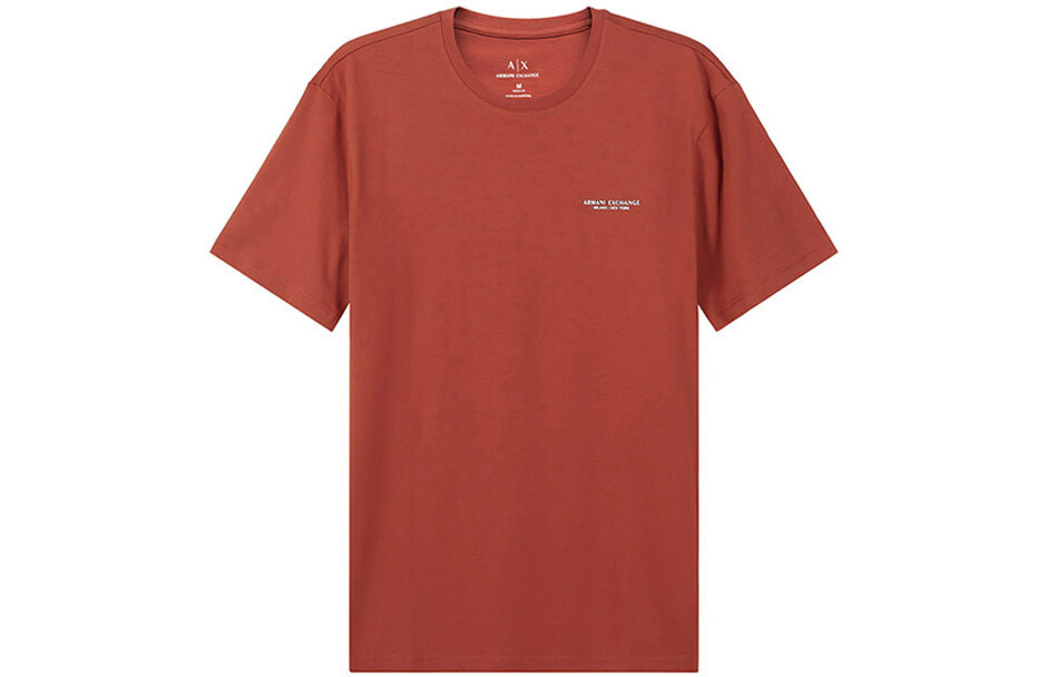 Футболка мужская кирпично-красная Armani Exchange, красный
Футболка мужская кирпично-красная Armani Exchange, красный