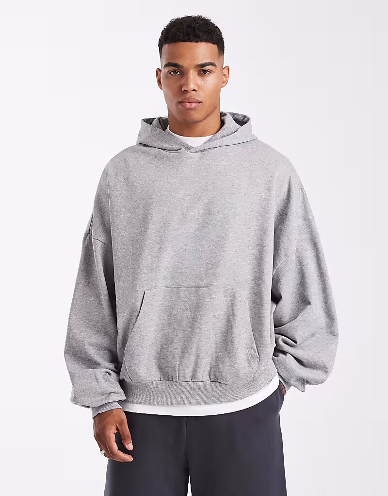 Толстовка оверсайз Essentials серого меланжевого цвета Asos Design
Толстовка оверсайз Essentials серого меланжевого цвета Asos Design