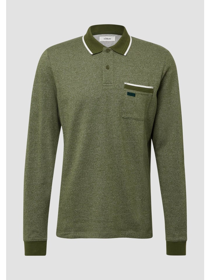 Рубашка поло 79W1_оливково-зеленого цвета s.Oliver
Рубашка поло 79W1_оливково-зеленого цвета s.Oliver
