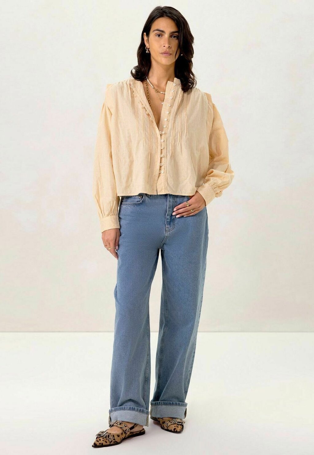 Блузка на пуговицах MIT BIESEN Sissy-Boy, оранжевый
Блузка на пуговицах MIT BIESEN Sissy-Boy, оранжевый