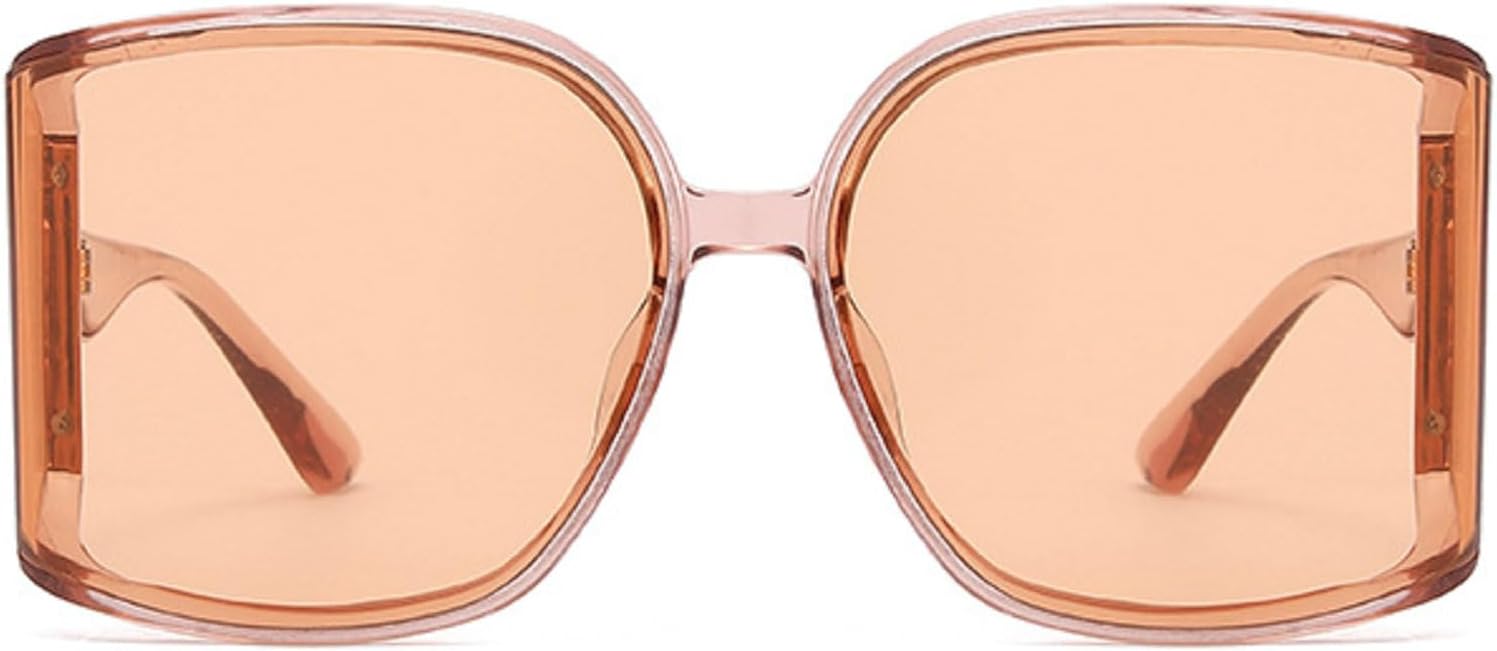 Крупные женские солнцезащитные очки с градиентными квадратными линзами, изогнутыми линзами, в стиле панк, современный дизайн, многоугольные женские очки mincl, Champagne
Крупные женские солнцезащитные очки с градиентными квадратными линзами, изогнутыми линзами, в стиле панк, современный дизайн, многоугольные женские очки mincl, Champagne