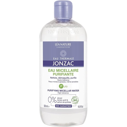Органическая чистая мицеллярная вода 500 мл Eau Thermale Jonzac
Органическая чистая мицеллярная вода 500 мл Eau Thermale Jonzac