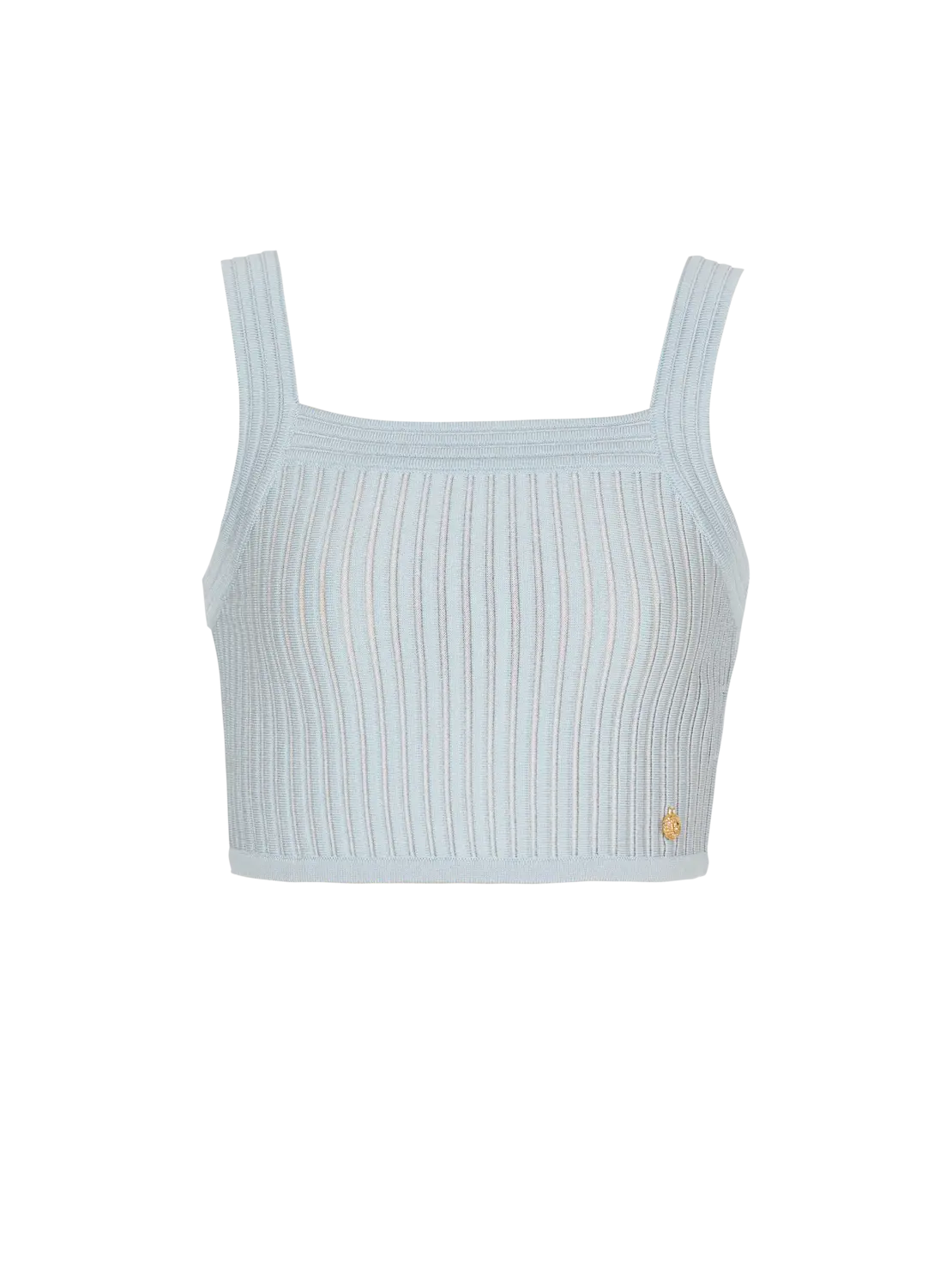 Фактурный трикотажный топ Balmain, синий/розовый
Фактурный трикотажный топ Balmain, синий/розовый