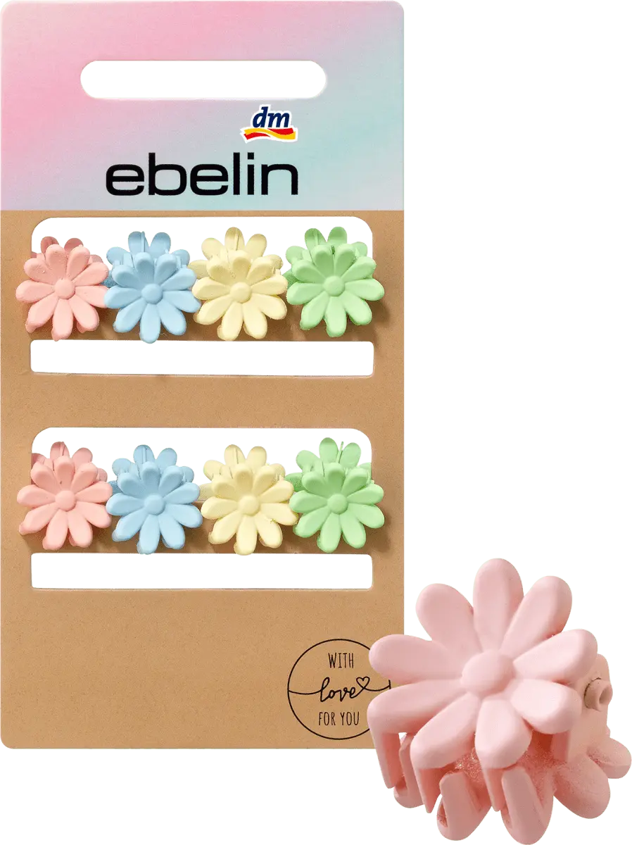 Заколки для волос в форме маленького цветка 8 шт. ebelin
Заколки для волос в форме маленького цветка 8 шт. ebelin