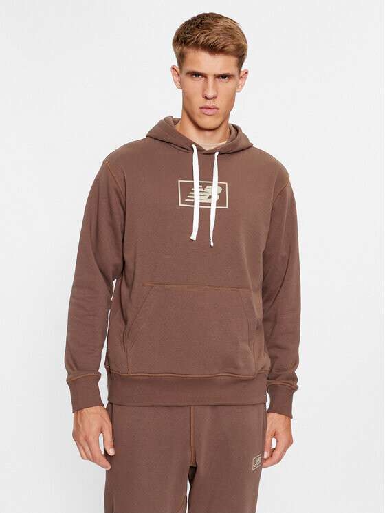 Толстовка обычного кроя New Balance, коричневый
Толстовка обычного кроя New Balance, коричневый