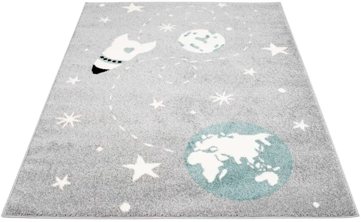 Детский ковер Carpet City "Bubble Kids 1319", прямоугольный, игровой коврик, космос, ракета, мягкий ворс, прост в уходе 140х200 см, серый
Детский ковер Carpet City "Bubble Kids 1319", прямоугольный, игровой коврик, космос, ракета, мягкий ворс, прост в уходе 140х200 см, серый