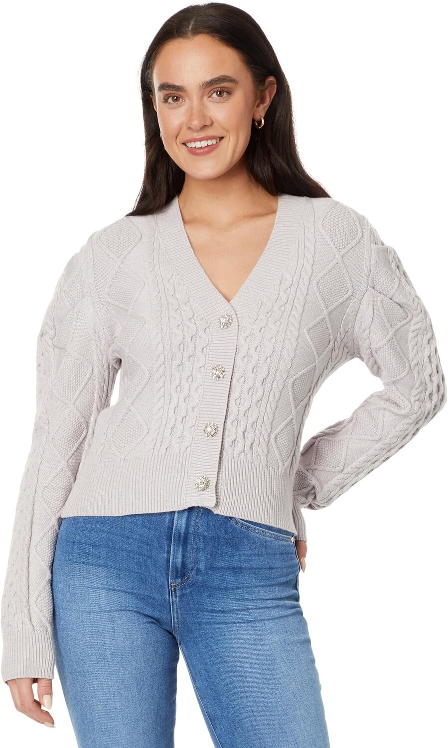 Свитер Malena Cardigan en saison, светло-серый
Свитер Malena Cardigan en saison, светло-серый