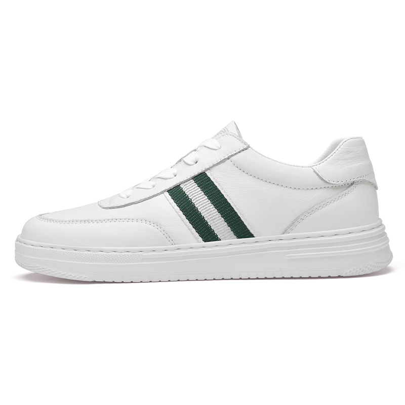 LAORENTOU Мужские повседневные кеды низкие белые, цвет White 
LAORENTOU Мужские повседневные кеды низкие белые, цвет White