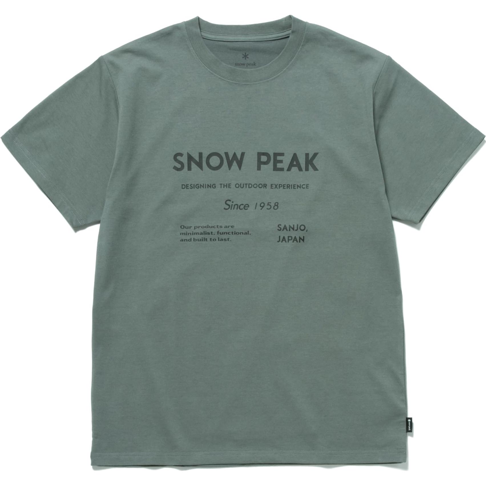 Футболка унисекс Snow Peak, зеленый
Футболка унисекс Snow Peak, зеленый