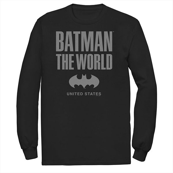 Футболка Big & tall dc comics batman: the world united states icon logo Licensed Character
Футболка Big & tall dc comics batman: the world united states icon logo Licensed Character