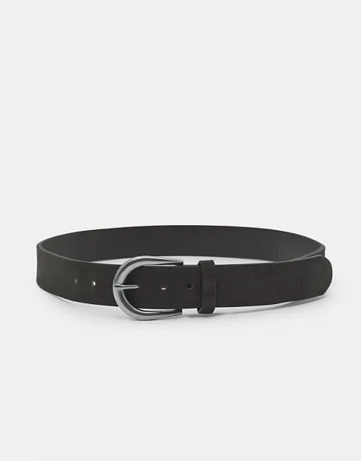 Ремень из искусственной замши Pull&Bear шоколадного цвета
Ремень из искусственной замши Pull&Bear шоколадного цвета