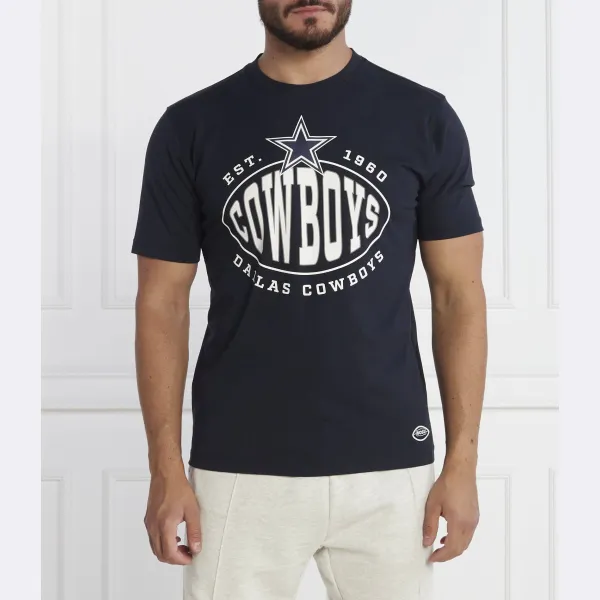 Футболка-Трэп стандартного кроя НФЛ Boss, синий
Футболка-Трэп стандартного кроя НФЛ Boss, синий