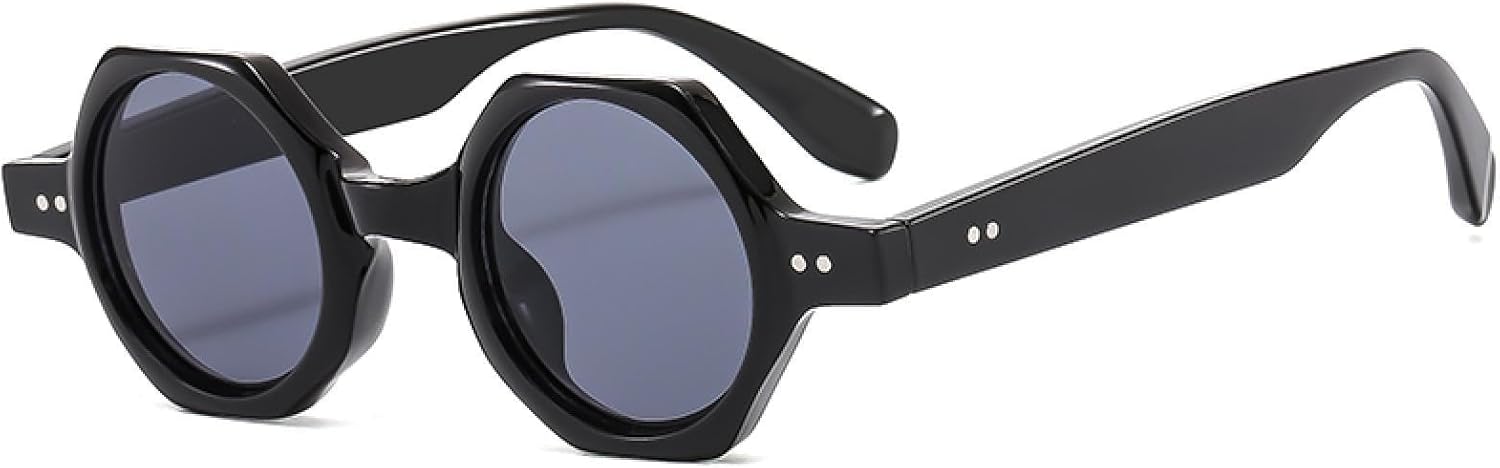 Солнцезащитные очки с защитой от УФ-излучения UV400 | Маленькие круглые, с заклепками | Для женщин и мужчин, для занятий спортом на открытом воздухе и вождения DSVIGF, 08
Солнцезащитные очки с защитой от УФ-излучения UV400 | Маленькие круглые, с заклепками | Для женщин и мужчин, для занятий спортом на открытом воздухе и вождения DSVIGF, 08