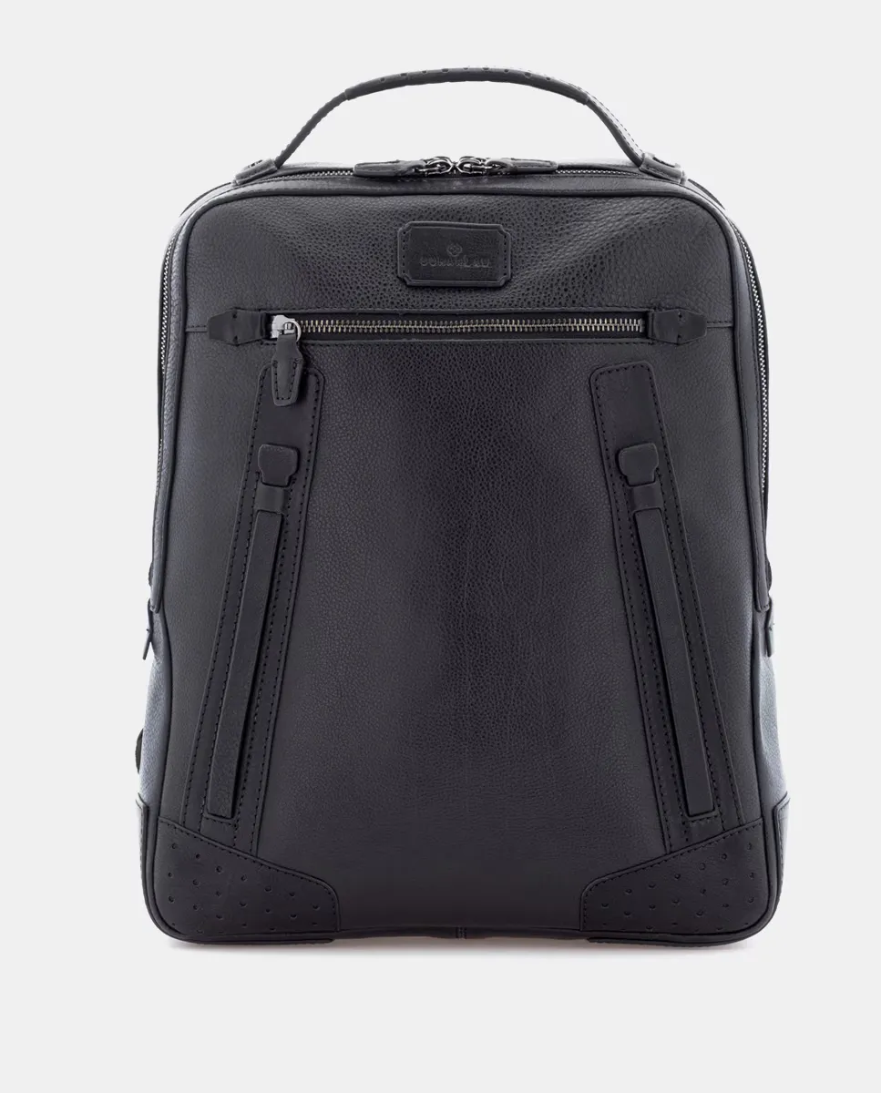 Рюкзак унисекс из бычьей кожи черного цвета Scharlau, чёрный
Рюкзак унисекс из бычьей кожи черного цвета Scharlau, чёрный