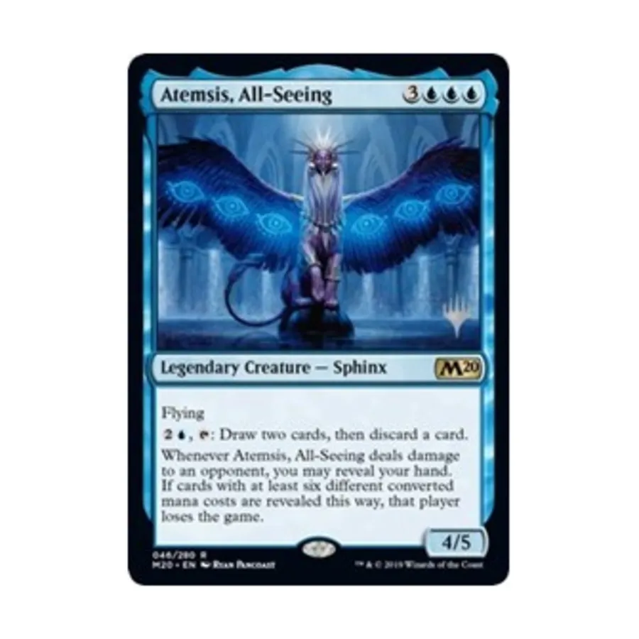 CCG Атемсис, Всевидящая (клавиша R), MTG - Promo Pack - Core Set 2020
CCG Атемсис, Всевидящая (клавиша R), MTG - Promo Pack - Core Set 2020