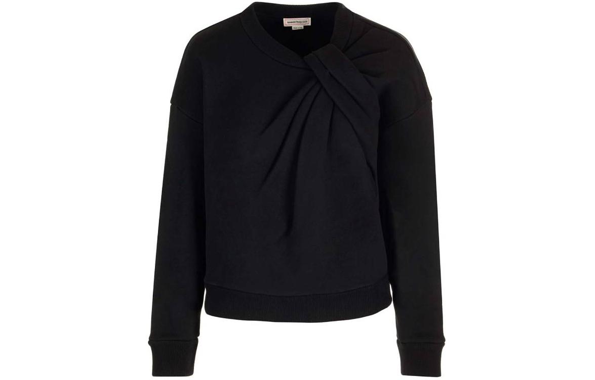 Свитшот с узором в виде узлов Alexander McQueen, черный
Свитшот с узором в виде узлов Alexander McQueen, черный