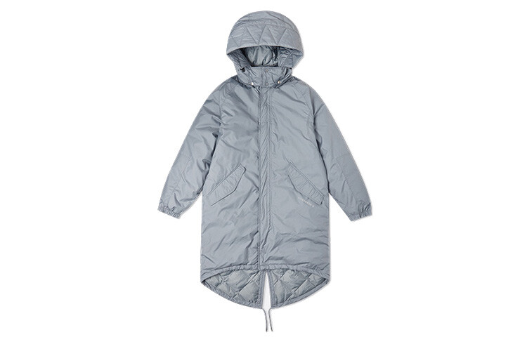 Пуховик мужской серый Converse, серый 
Пуховик мужской серый Converse, серый