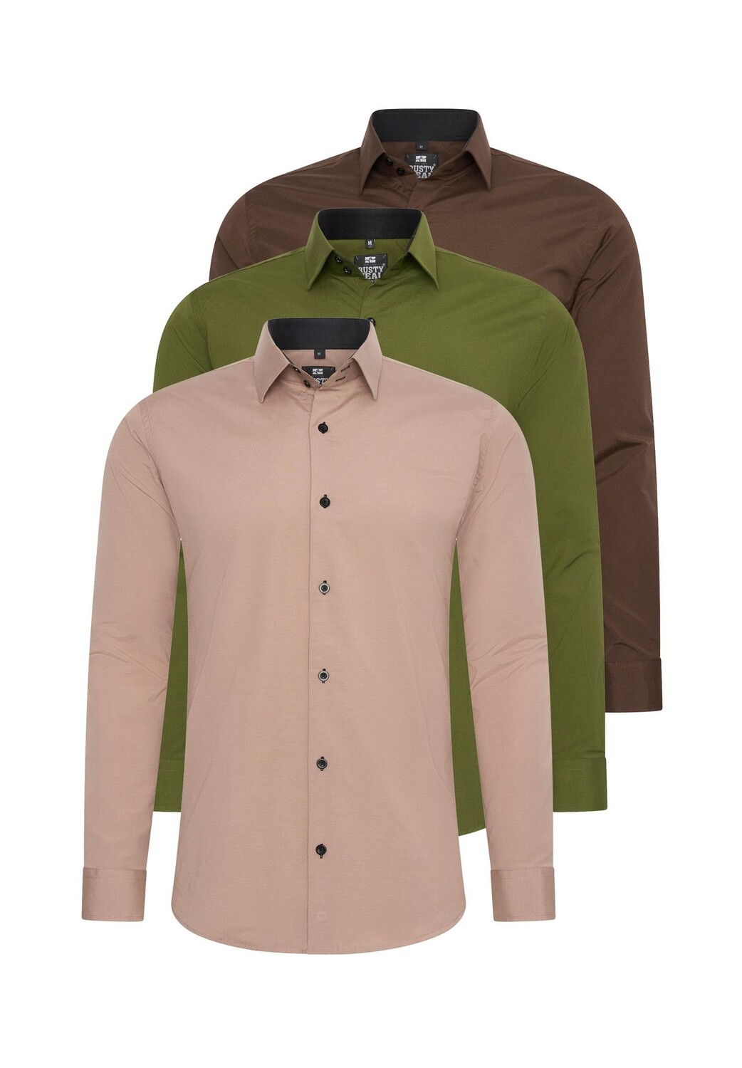 Рубашка (3 шт) с длинными рукавами, приталенного кроя RUSTY NEAL, бежевый
Рубашка (3 шт) с длинными рукавами, приталенного кроя RUSTY NEAL, бежевый
