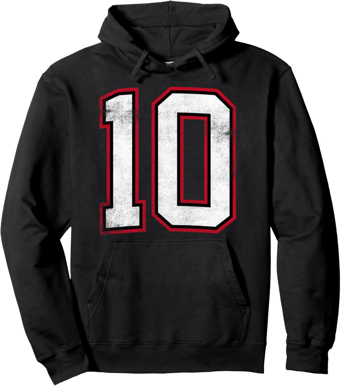 Худи с номером десять (10) Number And Alphabet Clothing, черный
Худи с номером десять (10) Number And Alphabet Clothing, черный
