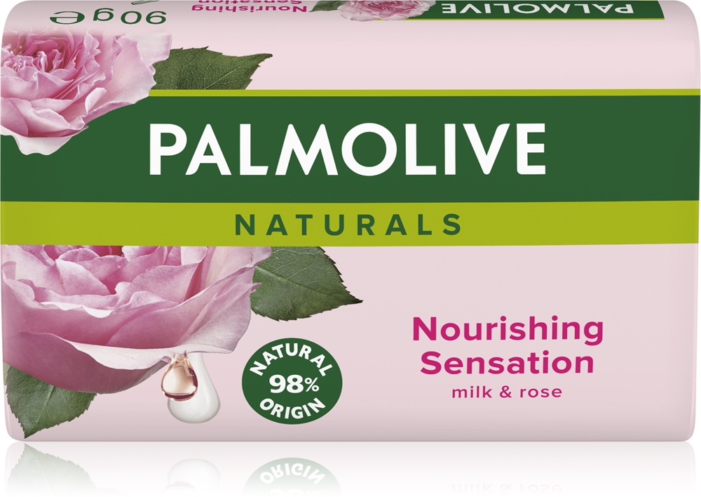 Натуральное молочно-розовое мыло с ароматом розы Palmolive, 90 гр
Натуральное молочно-розовое мыло с ароматом розы Palmolive, 90 гр
