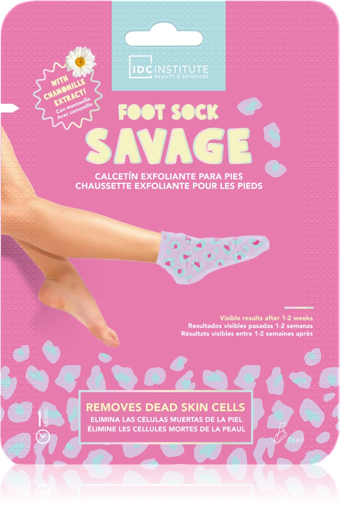 Отшелушивающая маска для ног Foot Sock Savage Idc Institute, 1 шт
Отшелушивающая маска для ног Foot Sock Savage Idc Institute, 1 шт