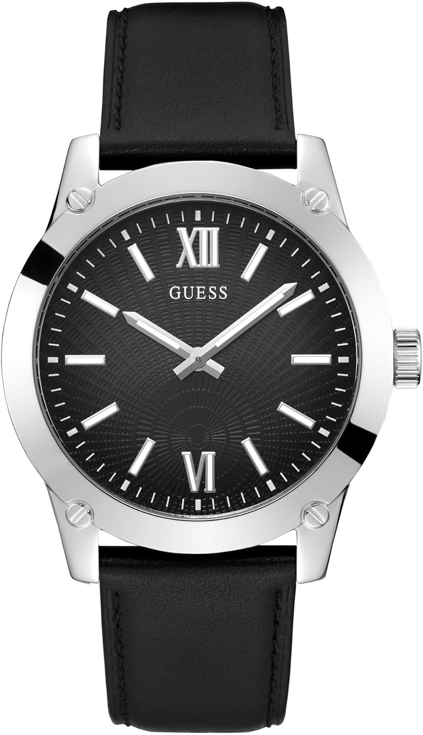 GUESS мужские часы 44mm, Black/Silver Tone/Black
GUESS мужские часы 44mm, Black/Silver Tone/Black