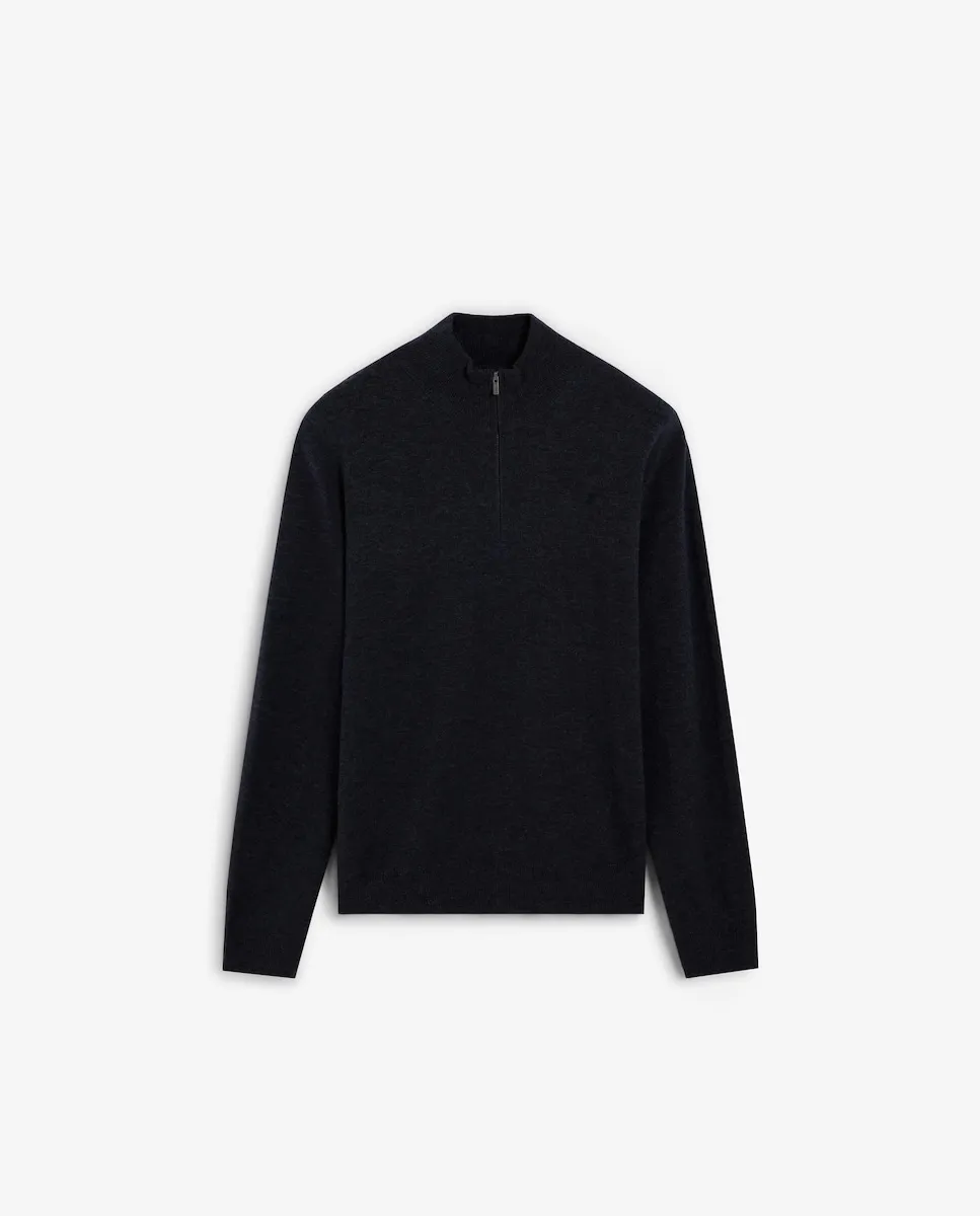 Мужской джемпер из шерсти мериноса с высоким воротником Scalpers, темно-синий
Мужской джемпер из шерсти мериноса с высоким воротником Scalpers, темно-синий