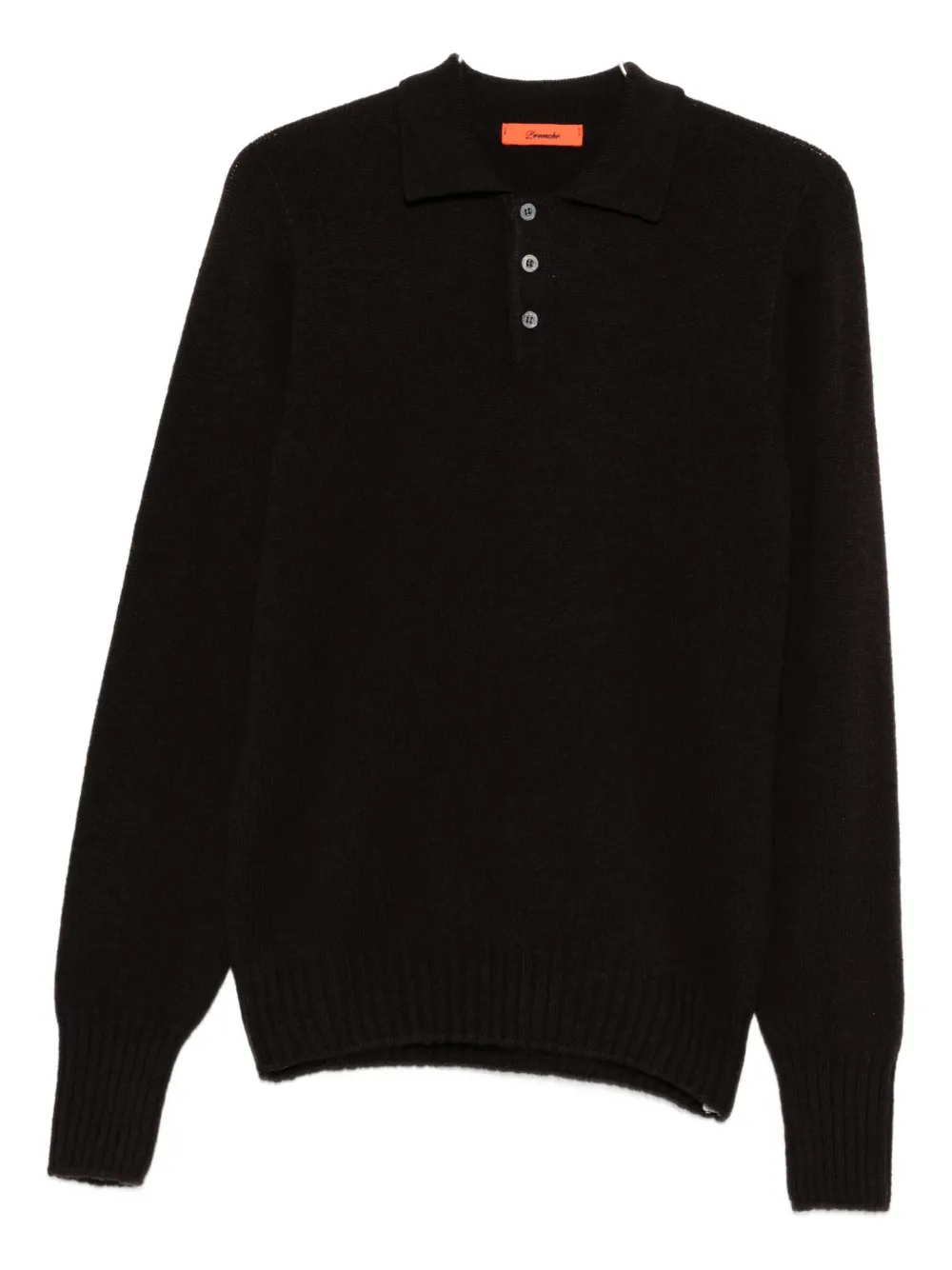 Джемпер Polo-neck sweater Drumohr, черный
Джемпер Polo-neck sweater Drumohr, черный