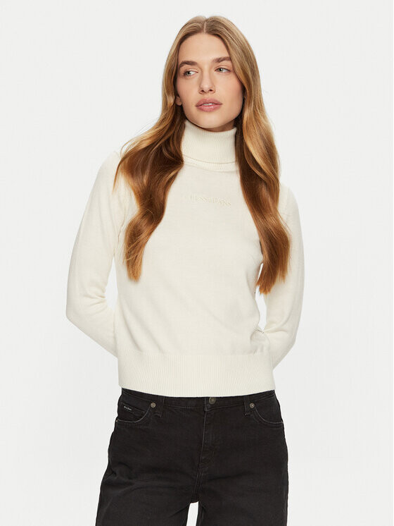 Свитер с высоким воротником обычного кроя Guess Jeans, экрю
Свитер с высоким воротником обычного кроя Guess Jeans, экрю