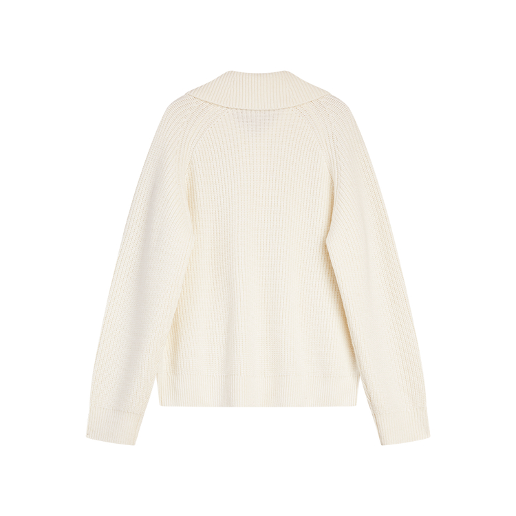 ELLE Трикотажный кардиган Women's Ecru Lapel Moderate
ELLE Трикотажный кардиган Women's Ecru Lapel Moderate