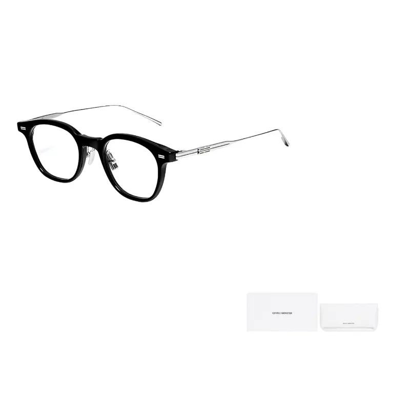 GENTLE MONSTER Роб 01 квадратная оправа очки, Black
GENTLE MONSTER Роб 01 квадратная оправа очки, Black