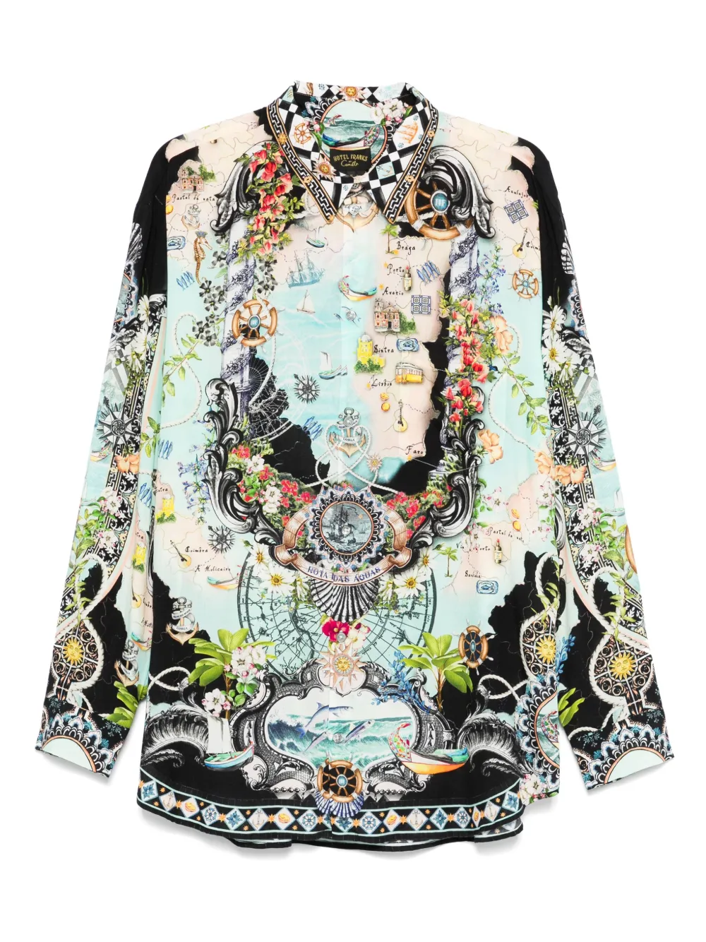 Рубашка оверсайз с длинными рукавами Camilla, черный
Рубашка оверсайз с длинными рукавами Camilla, черный