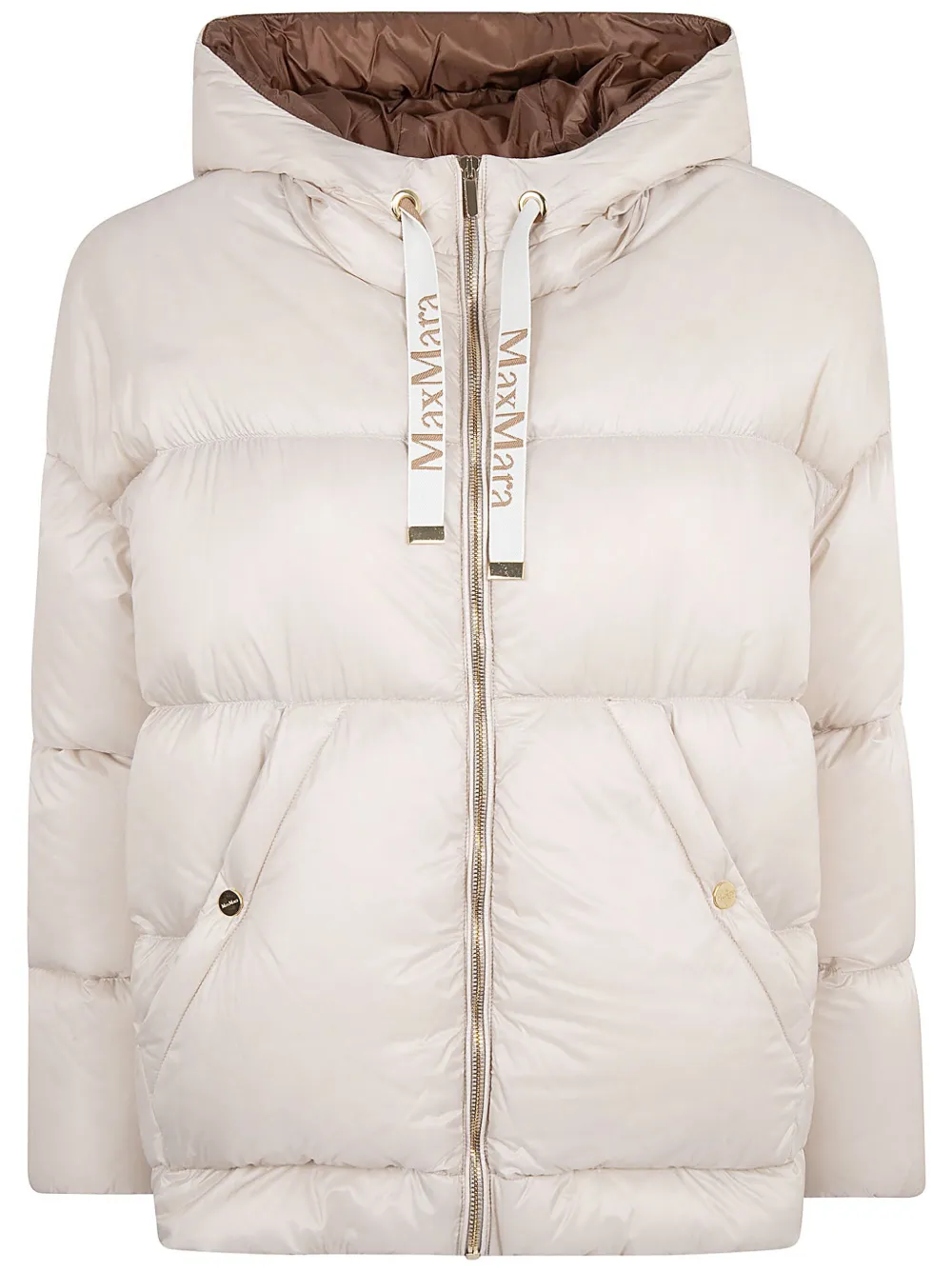 Пуховая куртка с капюшоном Max Mara, нейтральный
Пуховая куртка с капюшоном Max Mara, нейтральный