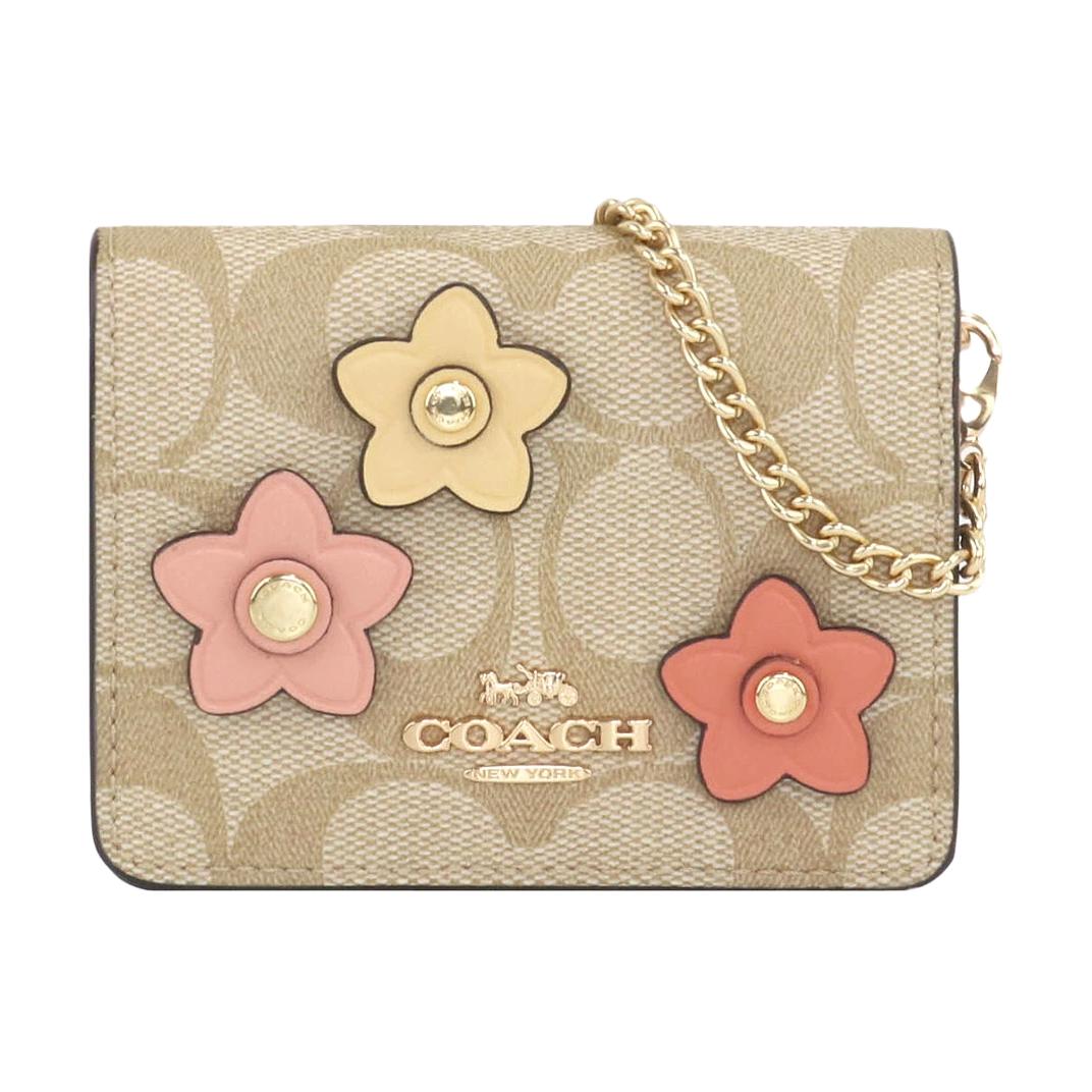 COACH Кожаная цепочка сумка через плечо мини женская хаки
COACH Кожаная цепочка сумка через плечо мини женская хаки