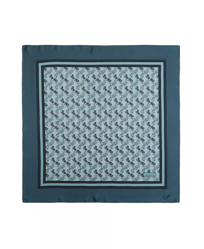 Шелковый платок 35" Horse COACH, синий
Шелковый платок 35" Horse COACH, синий