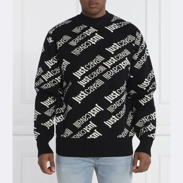 Свитер обычного кроя Just Cavalli, черный
Свитер обычного кроя Just Cavalli, черный