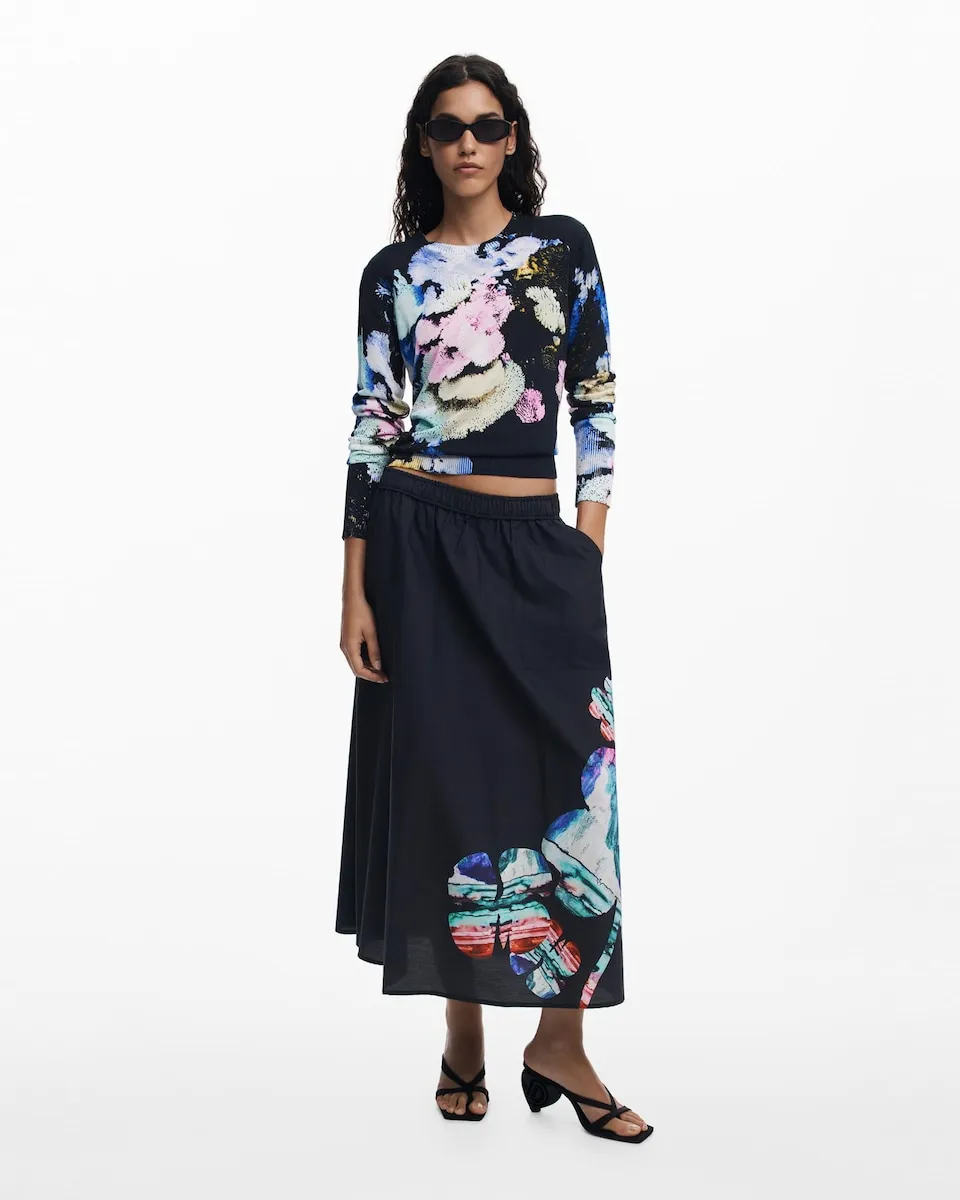 Юбка от Кристиана Лакруа Desigual, черный
Юбка от Кристиана Лакруа Desigual, черный