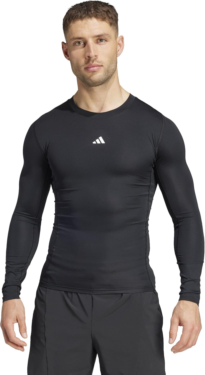 Мужская футболка с длинным рукавом Adidas KVF02, компрессионная тренировочная футболка с длинным рукавом Techfit, черный
Мужская футболка с длинным рукавом Adidas KVF02, компрессионная тренировочная футболка с длинным рукавом Techfit, черный