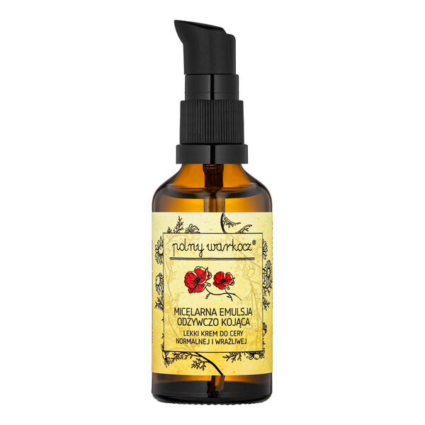 Легкий мицеллярный крем питательный и успокаивающий для нормальной и чувствительной кожи, 50 мл Polny Warkocz
Легкий мицеллярный крем питательный и успокаивающий для нормальной и чувствительной кожи, 50 мл Polny Warkocz